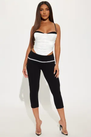 A New Direction Capri Legging - Black