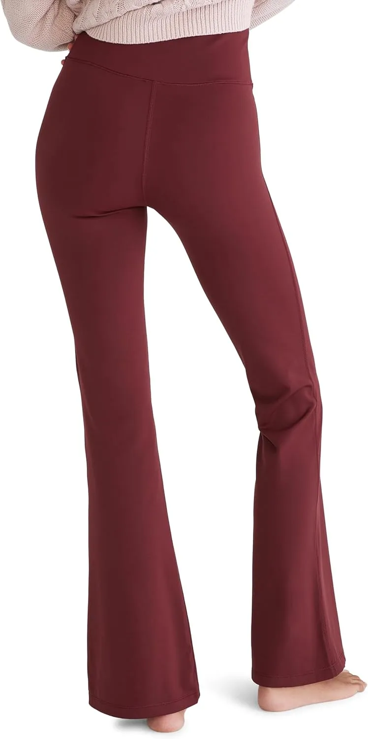 AEROPOSTALE Women's Airsoft High-Rise Cinched Flare Legging