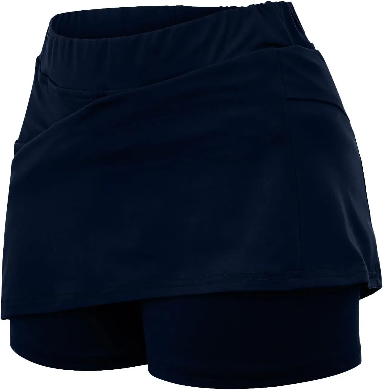 aihihe Pink Mini Skirts for Women y2k Bike Shorts Women Tummy Control Pockets Plus Size Running Shorts for Women Long