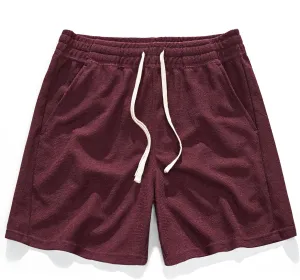 AIMPACT Mens Athletic Sweat Shorts 5.5" Elastic Waist Casual Pajama Short with Pocket Gym Workout Short Shorts for Men