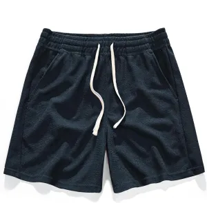 AIMPACT Mens Athletic Sweat Shorts 5.5" Elastic Waist Casual Pajama Short with Pocket Gym Workout Short Shorts for Men