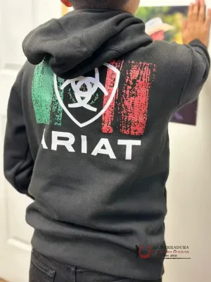 ARIAT HOODIE TEAM MEXICO BLACK