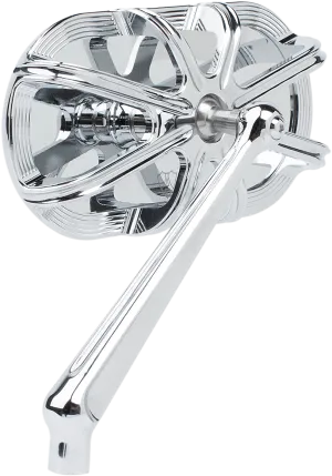 ARLEN NESS 10 Gauge Mirror - Chrome - Left 13-161