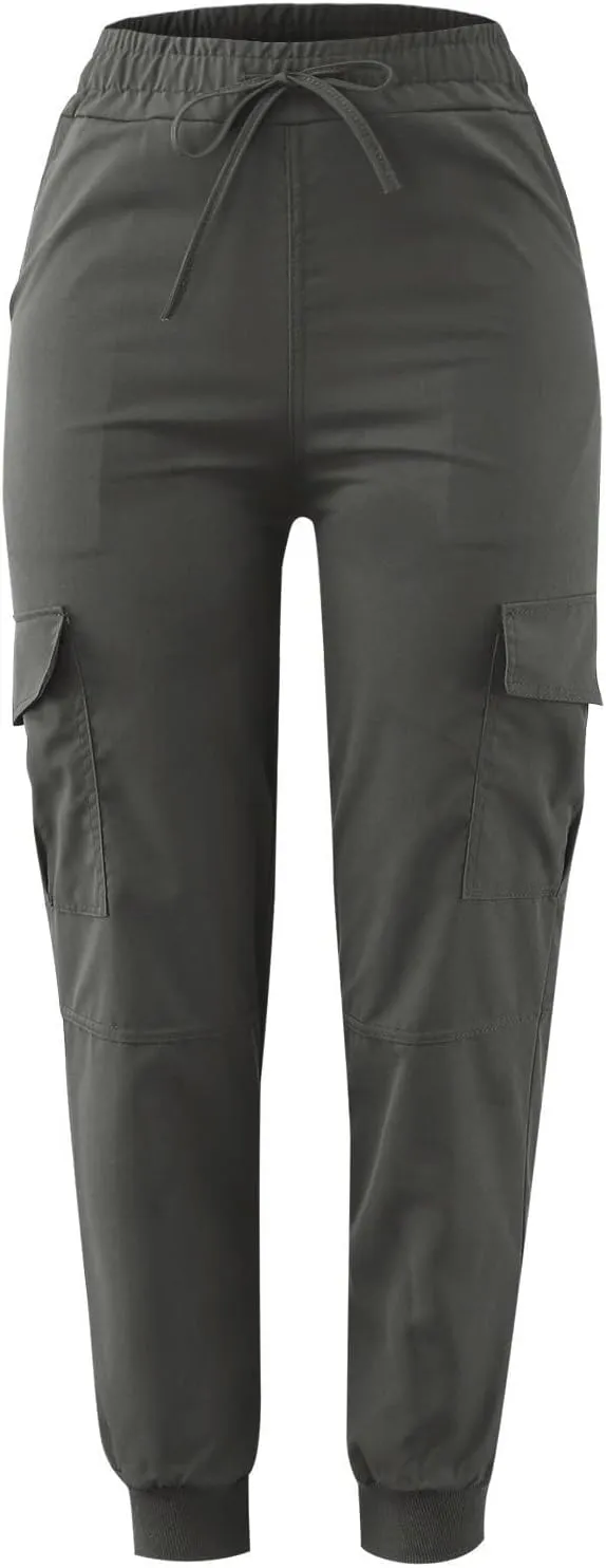 Baggy Cargo Pants Women High Waist Pants for Women Loose Wide Leg Trousers Y2k Streetwear with Pockets