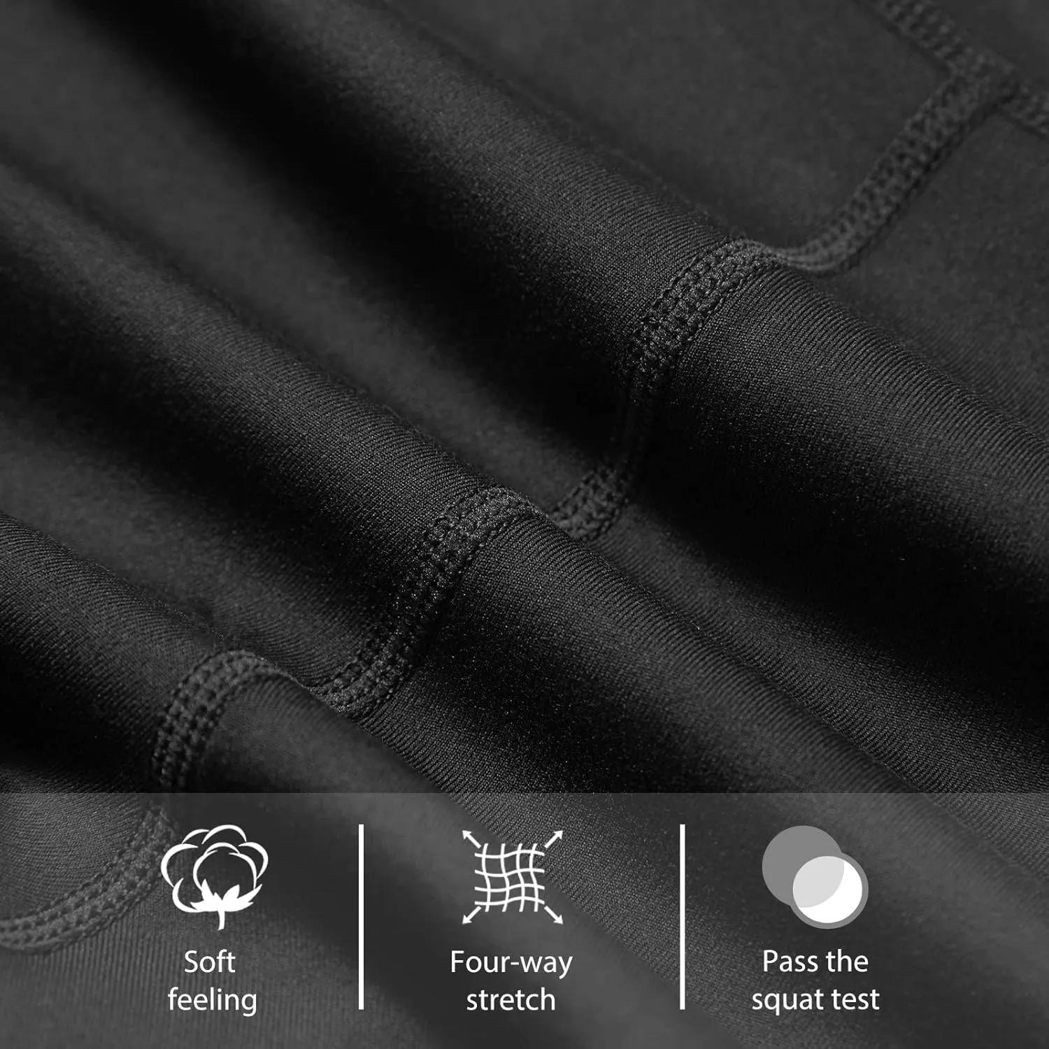 baleaf Women's 10"/ 12" Long Biker Yoga Compression Shorts High Waist Knee Length Spandex Workout Shorts with Pockets Soft