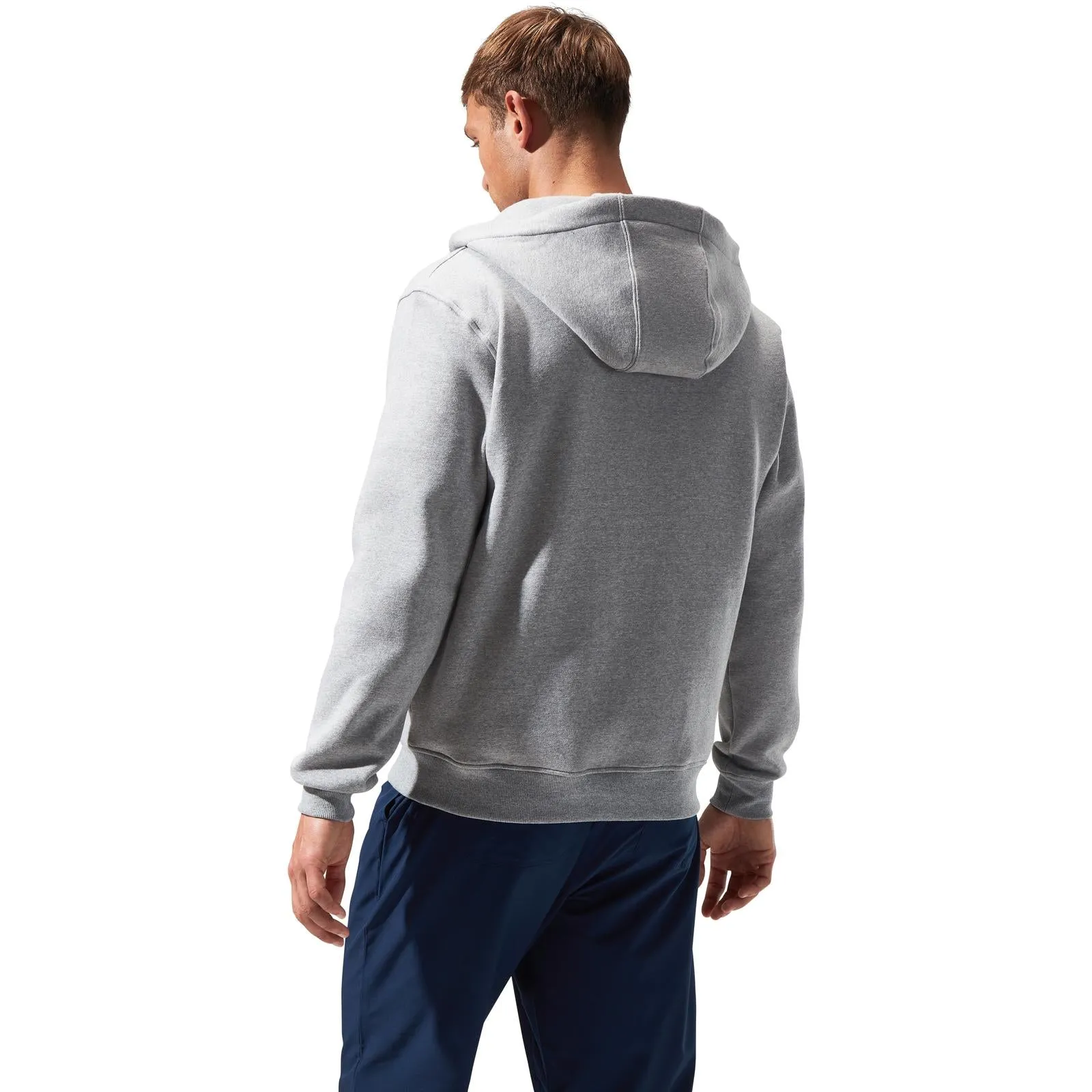 Berghaus Mens Logo Fz Kangaroo Pocket Hoodie