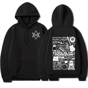 Bring Me The Horizon BMTH Heavy Metal Rock Hoodies – Vintage Streetwear Sweatshirts for Men and Women