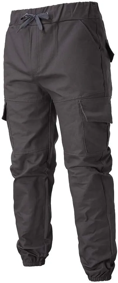 Cargo Pants for Men Work Men's Cargo Pants Big and Tall Men's Elastic Waist Work Pants Loose Fit Lightweight Workwear