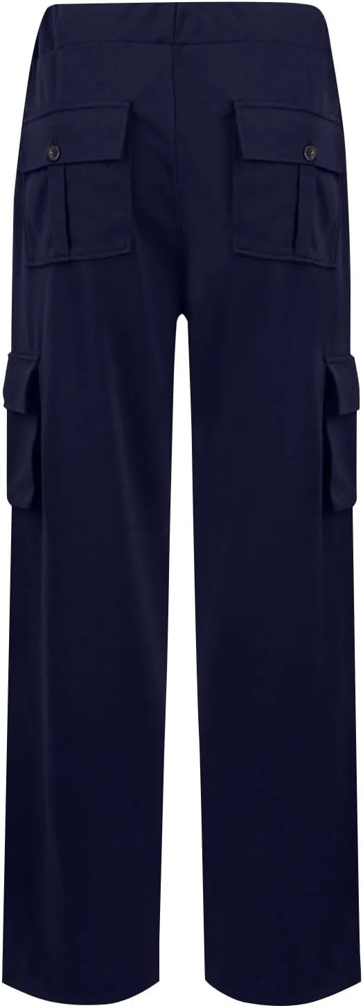 Cargo Pants Women High Waisted Wide Leg Hiking Sweatpant Multi-Pockets Work Tactical Outdoor Jogger Slack Y2k Clothes