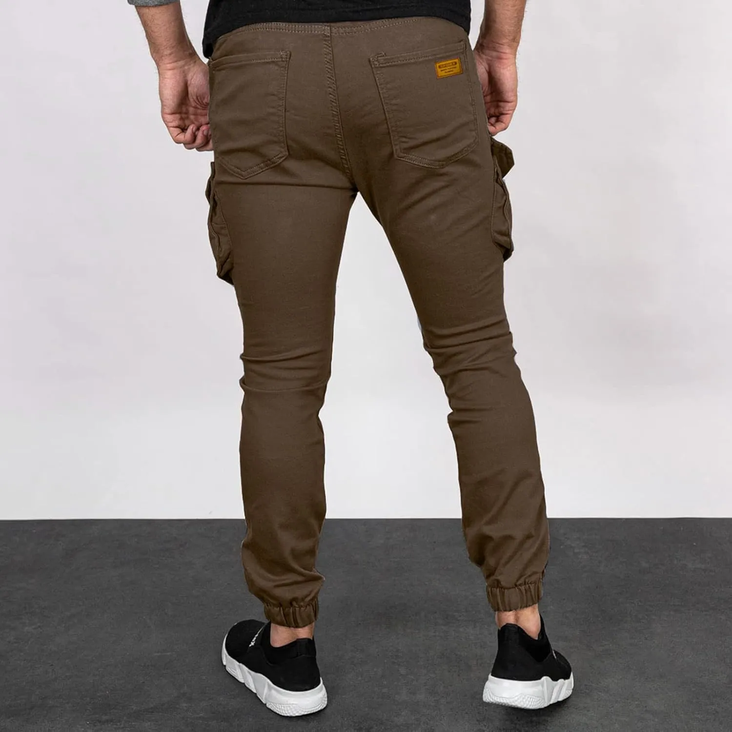Cargo Sweatpants for Men Mens Lounge Pants Sport Trousers with Pockets Mens Sweatpants Slim Fit Sports Active Joggers