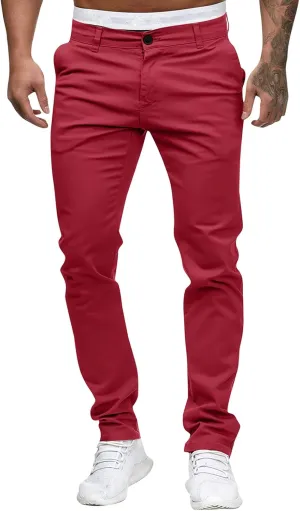 Cargo Trousers for Men Casual Sweatpants Outdoor Elastic Waist Drawstring Pant with Pockets Men's Pants Cargo Joggers