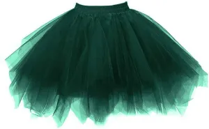 Carnevale New Women Tulle Skirts Knee Length Long Adult Tutu Layered Short Prom Party Midi Skirt Mini Skirt