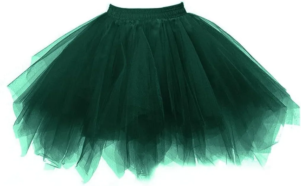 Carnevale New Women Tulle Skirts Knee Length Long Adult Tutu Layered Short Prom Party Midi Skirt Mini Skirt