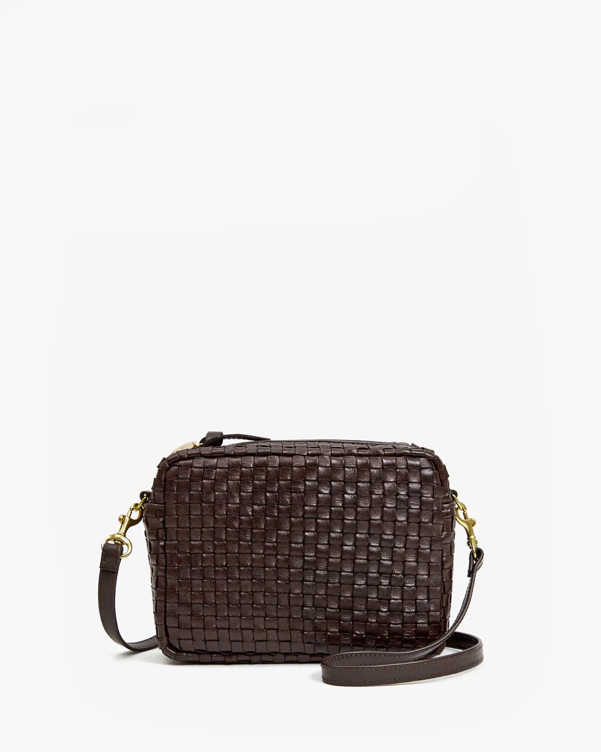 Clare V. - Midi Sac in Kalamata Woven Checker