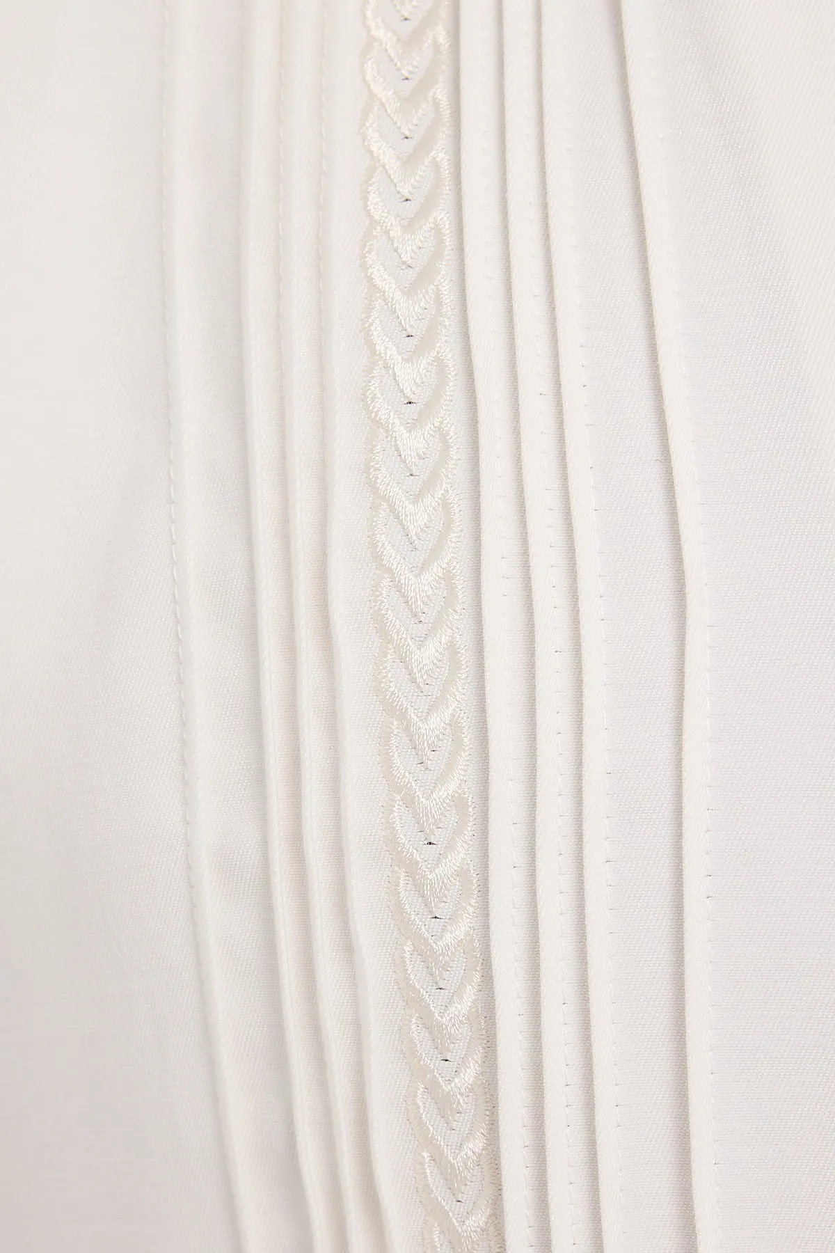 Common Need Emerson Bowler Resort Shirt White