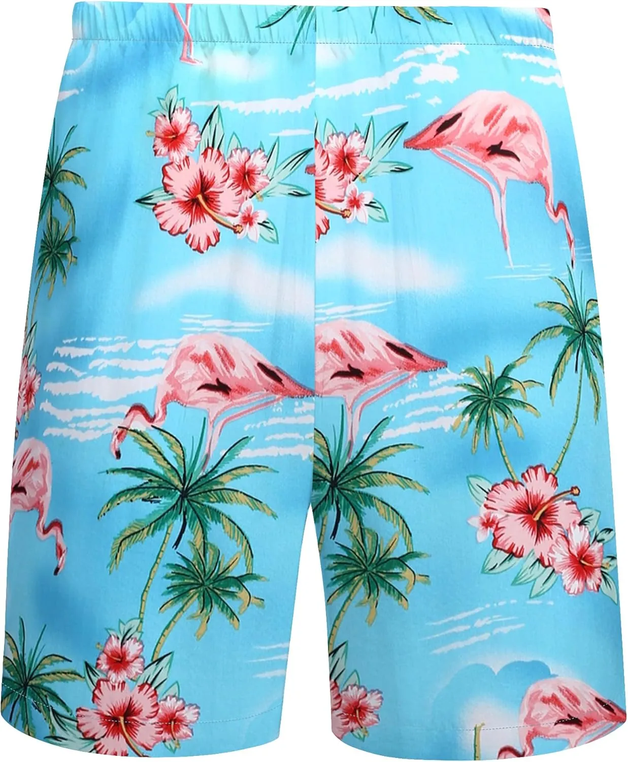 COOFANDY Men's Hawaiian Matching Shirt and Shorts Set Summer Beach 2 Piece Outfits Short Sleeve Cuban Shirts and Shorts