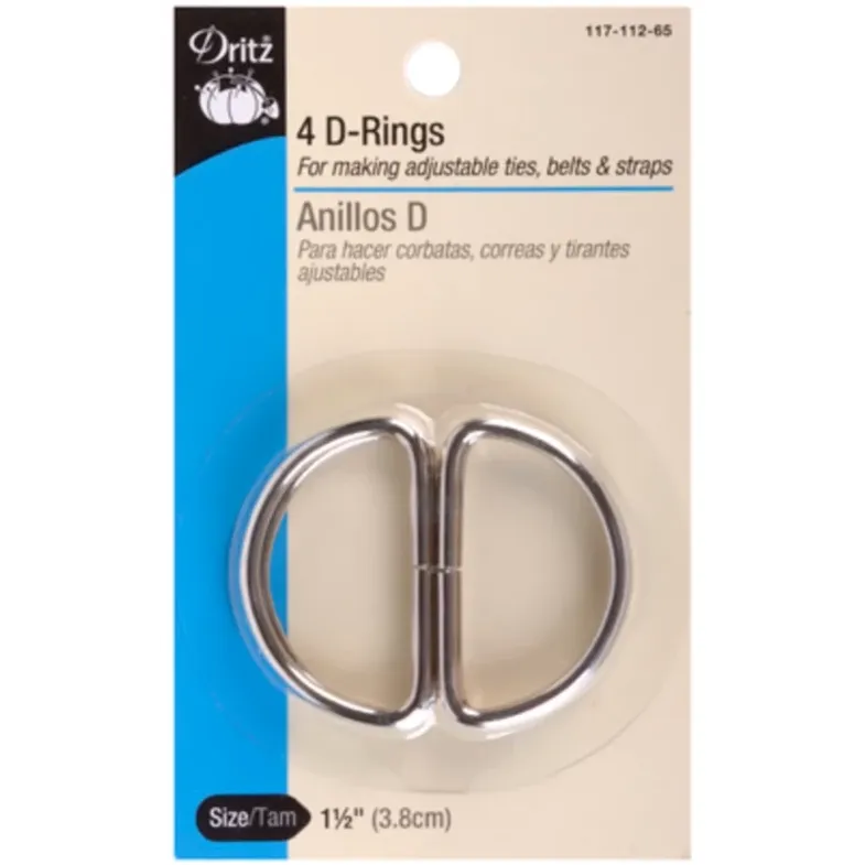 D-Rings 1½", 4 count