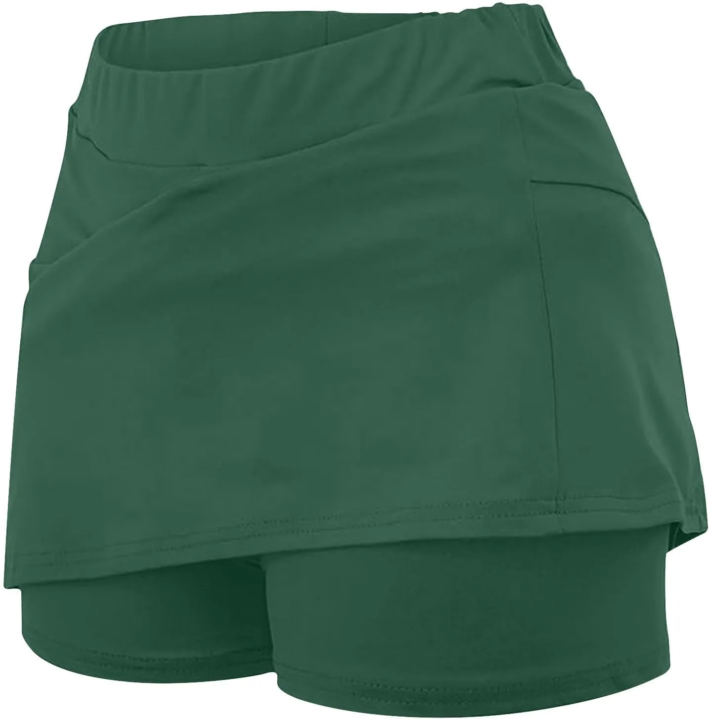 DDAPJ pyju Womens Summer Casual Skorts Plus Size Athletic Golf Tennis Skirts High Waisted Shorts Running Gym Yoga Outfits