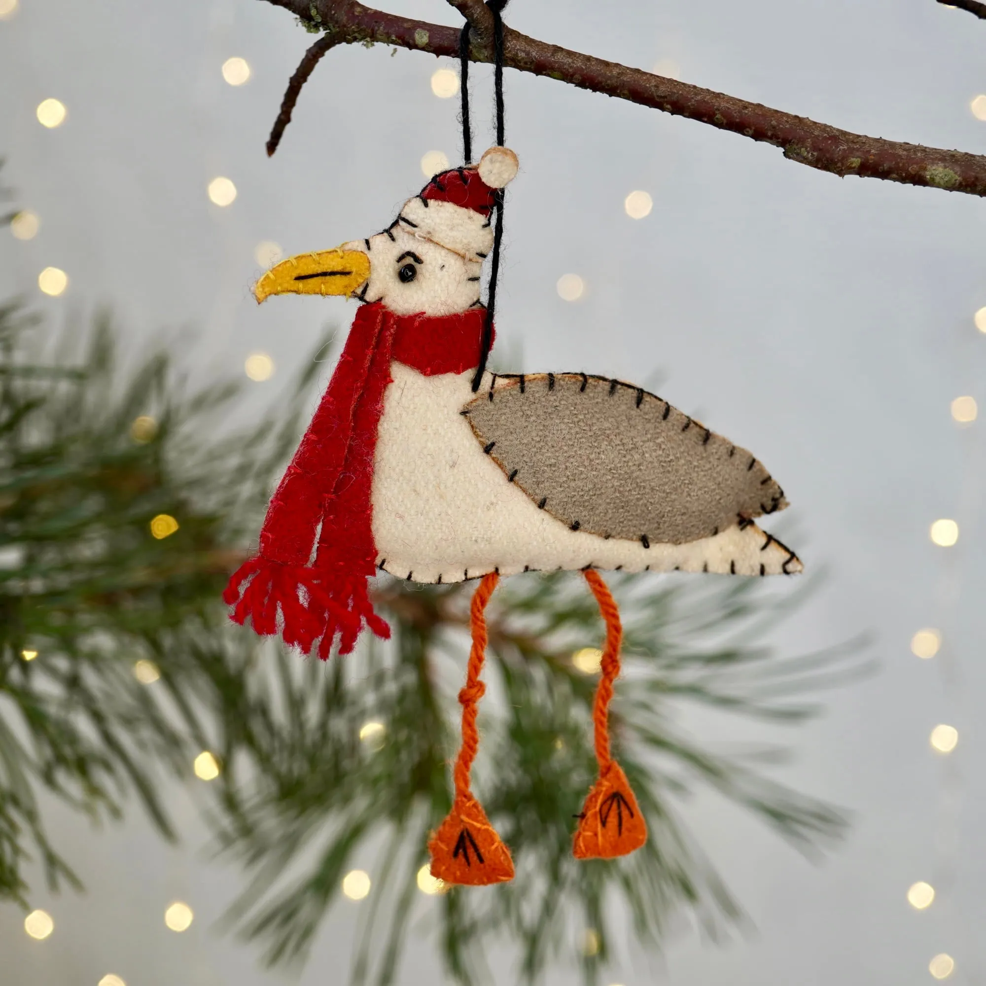 Felt Christmas Seagull