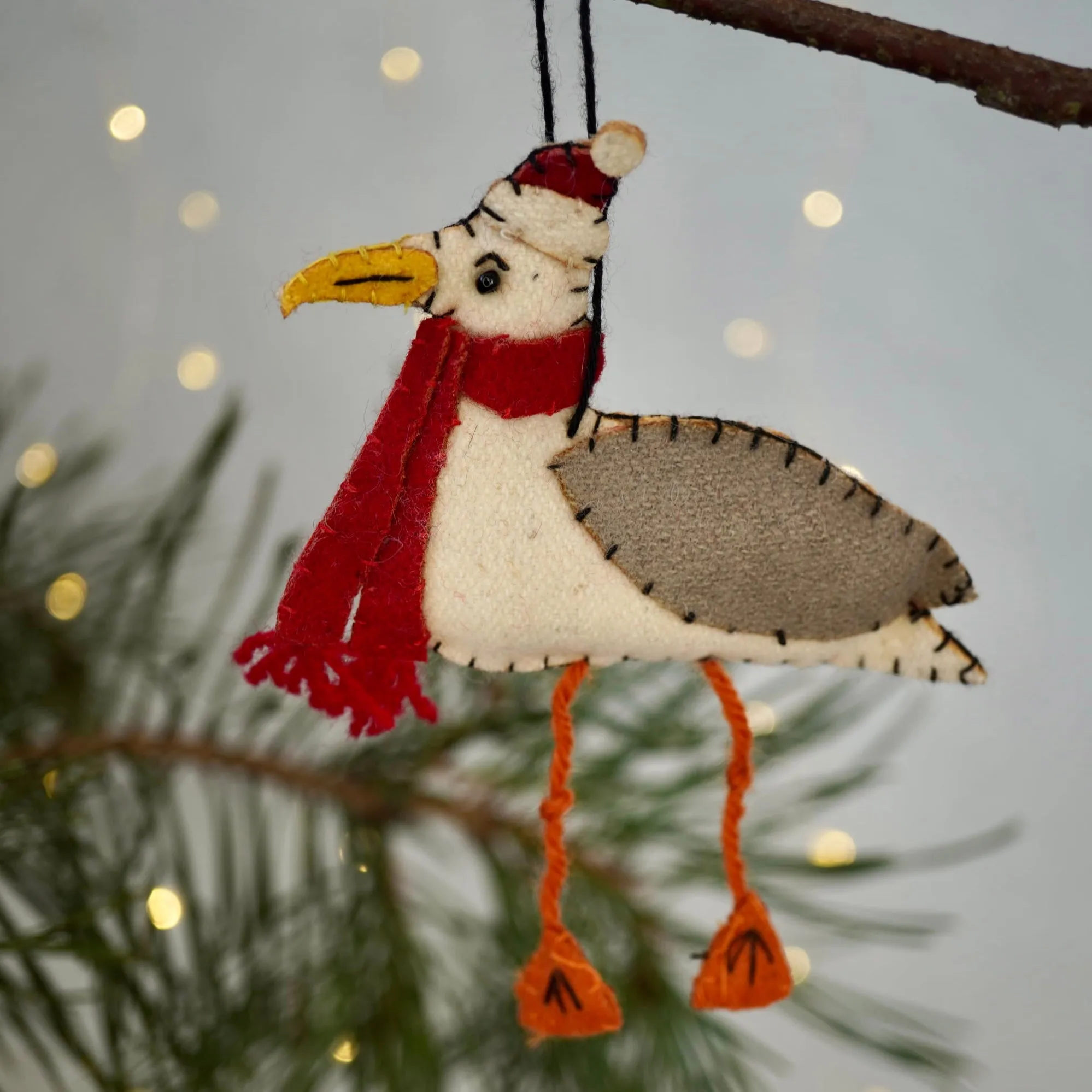 Felt Christmas Seagull