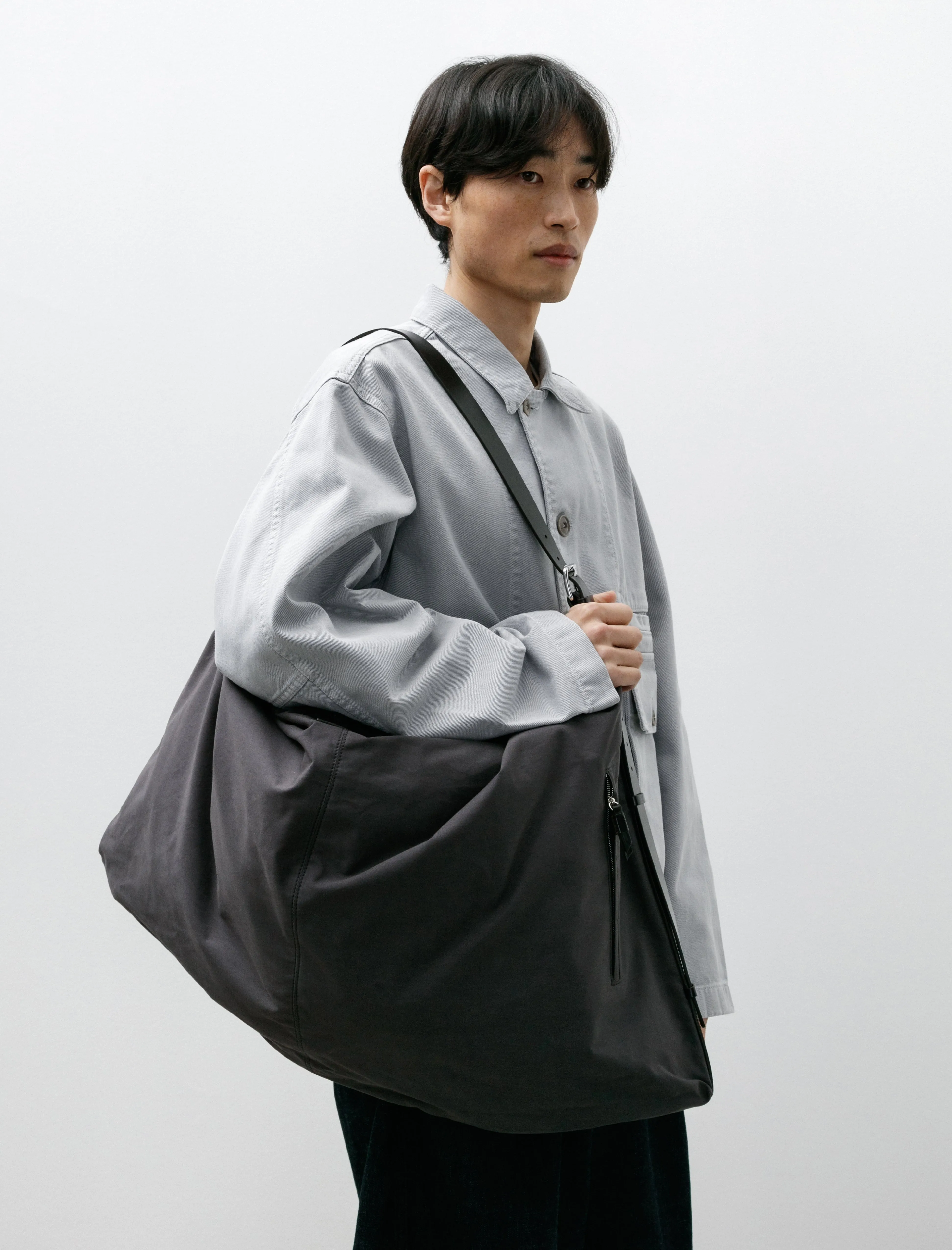 Flag Hobo Bag Ash Black