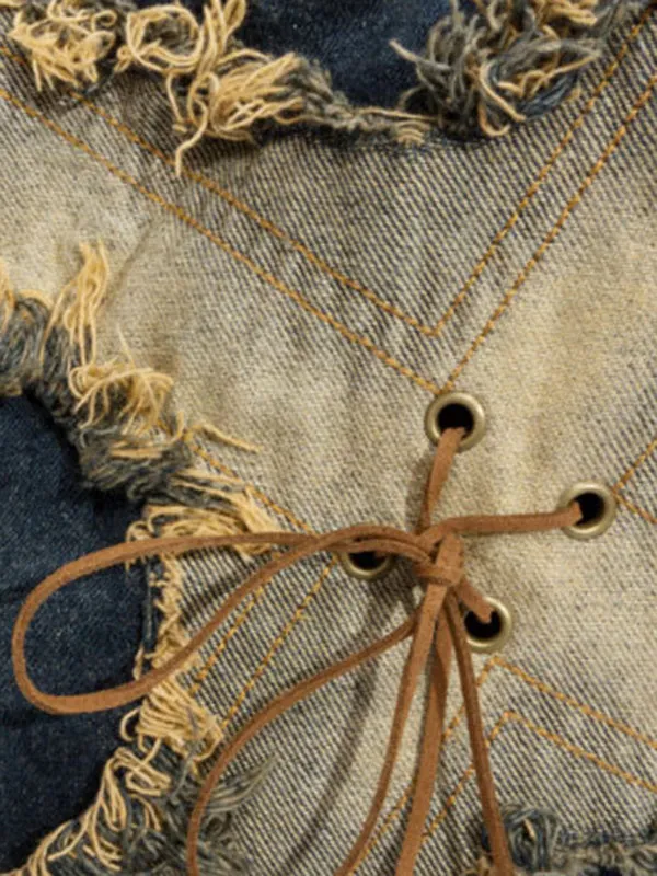 Fringed Split-Joint Zipper Handbags Crossbody Bags Bags