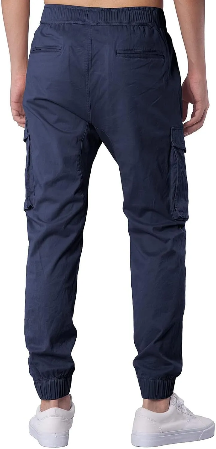 GIERIDUC Mens Fleece Sweatpants Winter Men's Five Pocket Corduroy Pants Winter Sports Pants for Men Mens Dark Green Trousers