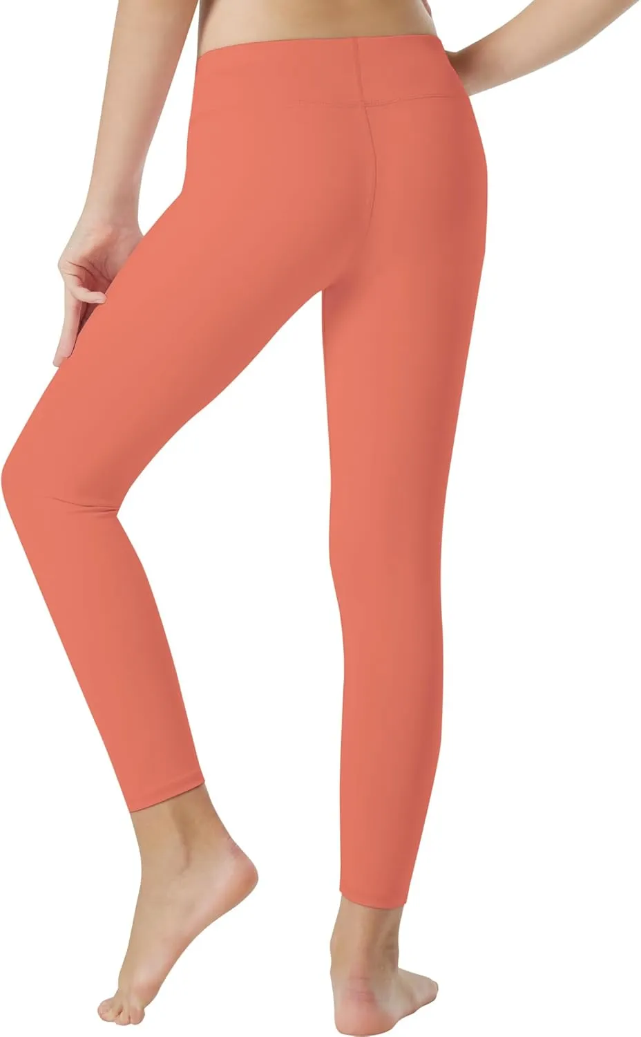 Girls Athletic Leggings High Waisted Kids Yoga Dance Pants Teen Soft Workout Running Sport Compression Tights