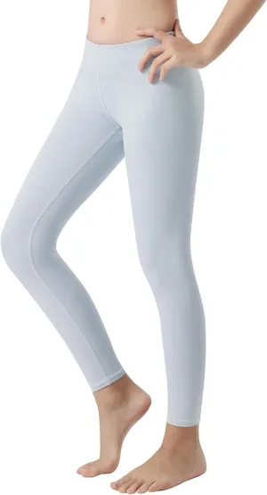 Girls Athletic Leggings High Waisted Kids Yoga Dance Pants Teen Soft Workout Running Sport Compression Tights