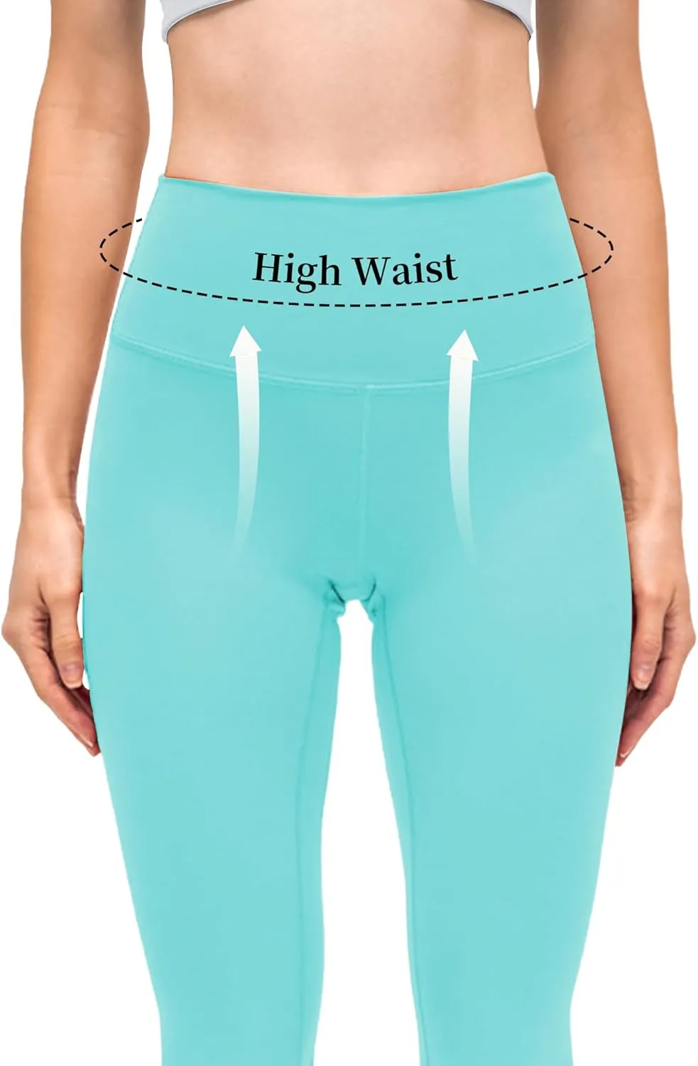 Girls Athletic Leggings Kids Lounge Workout Yoga Pants Solid Color High Waist Dance Running Active Tight for Teen