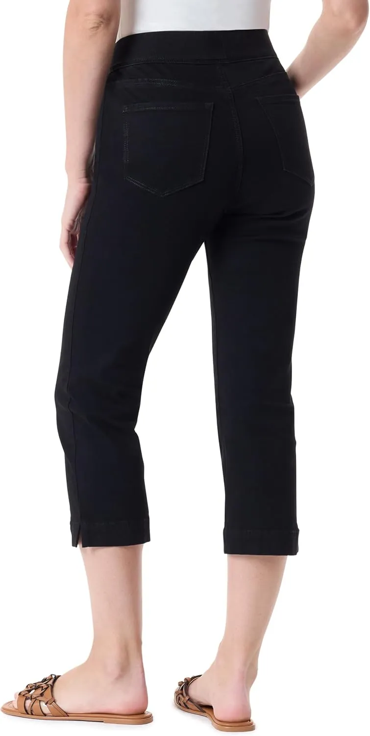Gloria Vanderbilt Women's Amanda Pull on Capri Standard