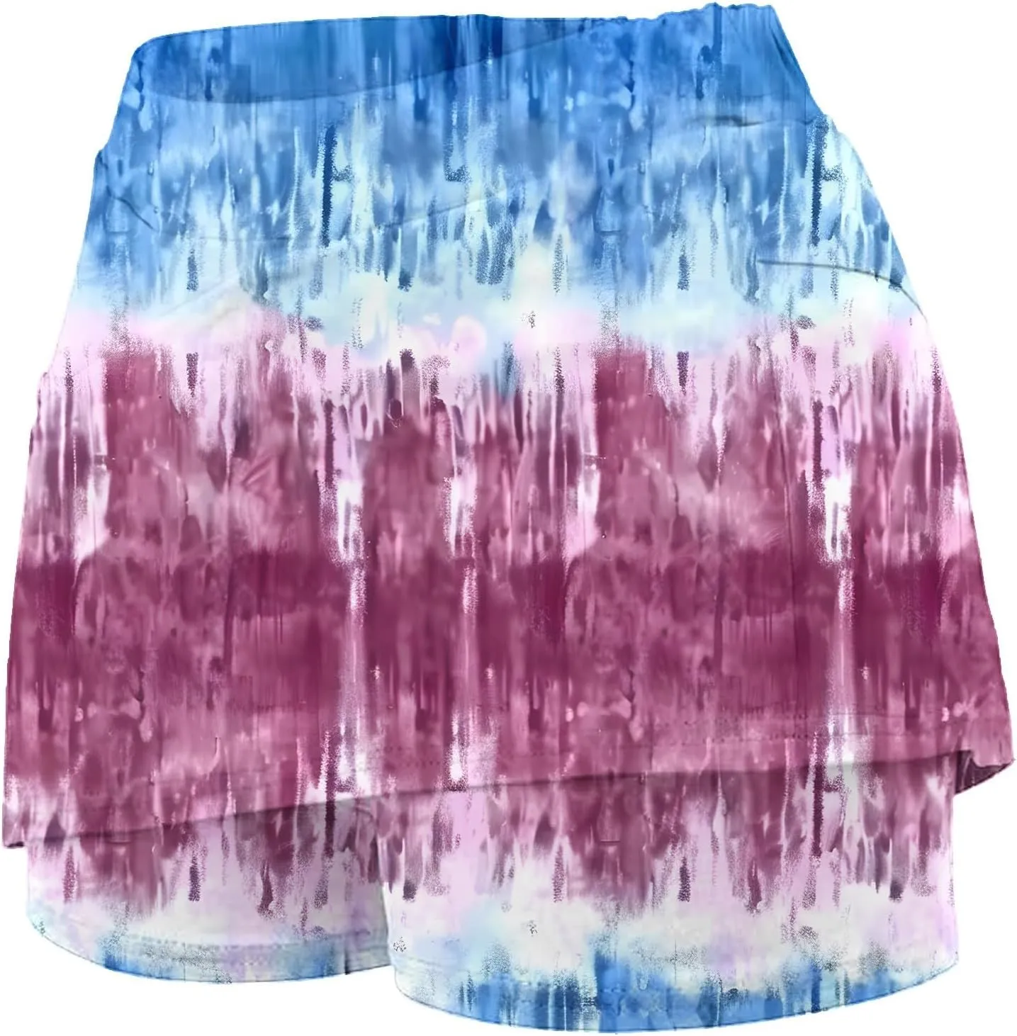 hlysgo Athletic Skirt with Shorts Womens High Waisted Tennis Skirt Plus Size Skort Shorts for Running Golf Workout Sports