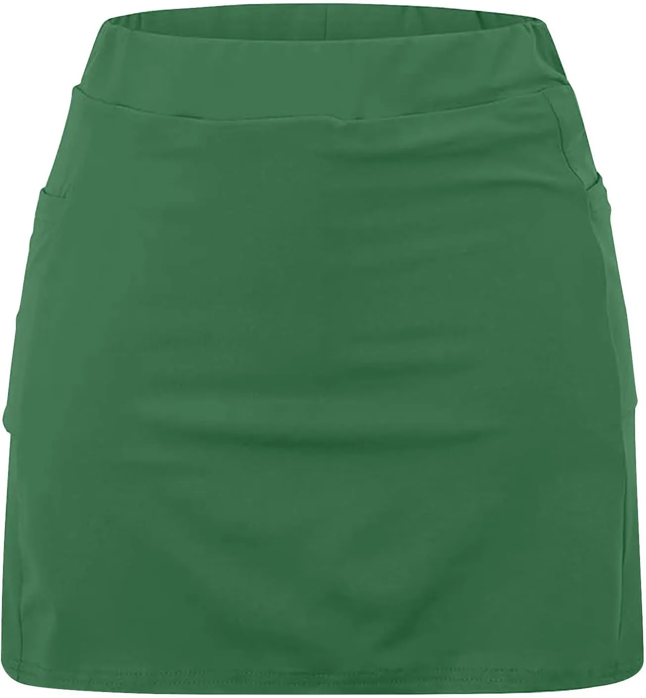 hlysgo Womens High Waisted Tennis Skort A-Line Skater Skirts with Lining Shorts Summer Plus Size Workout Athletic Shorts