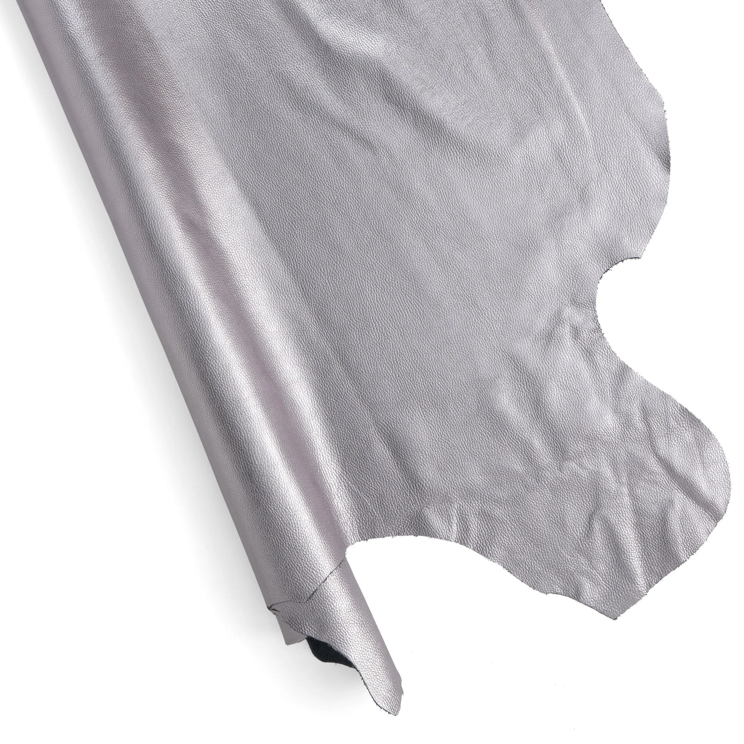 Italian Pebble Grain Metallic Side