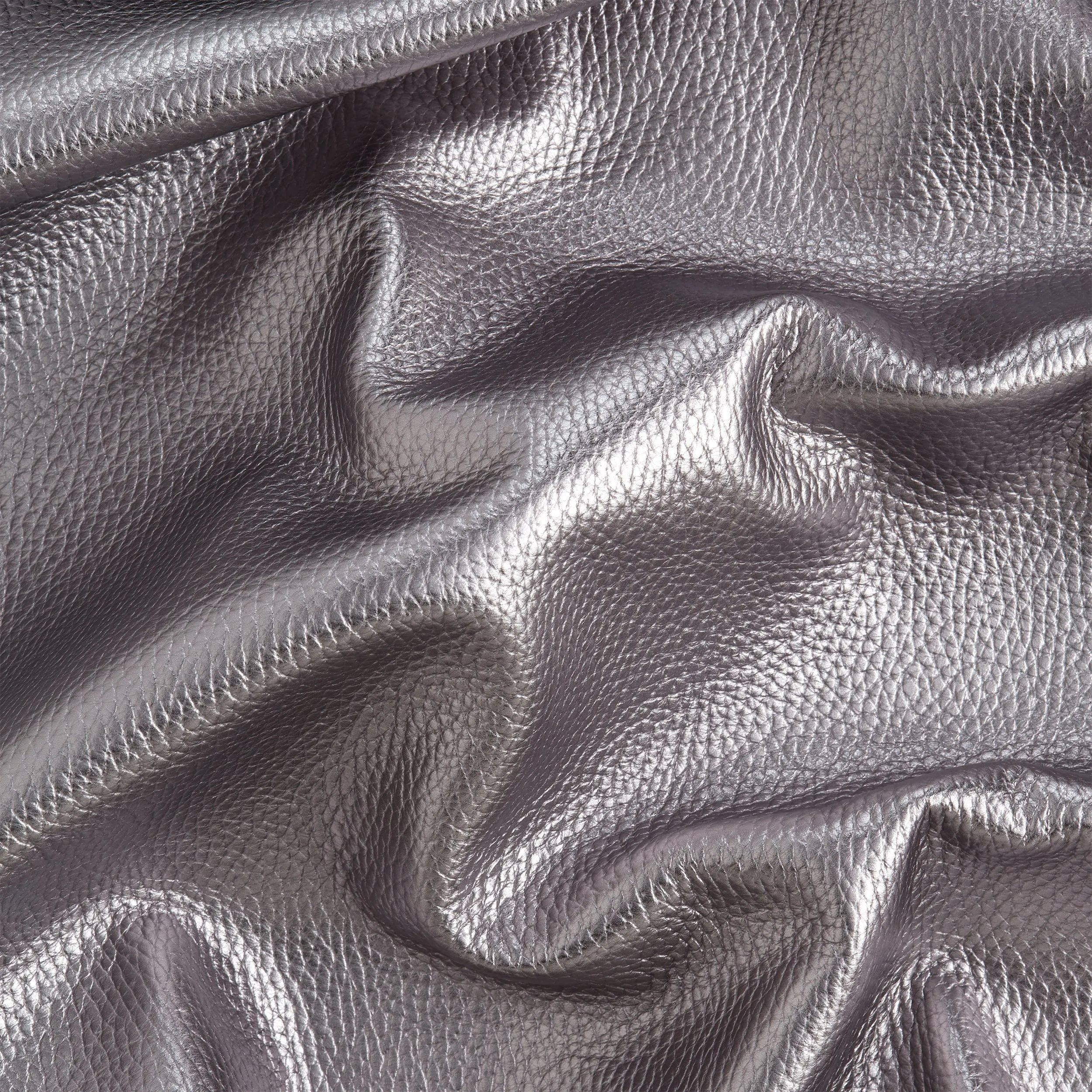 Italian Pebble Grain Metallic Side