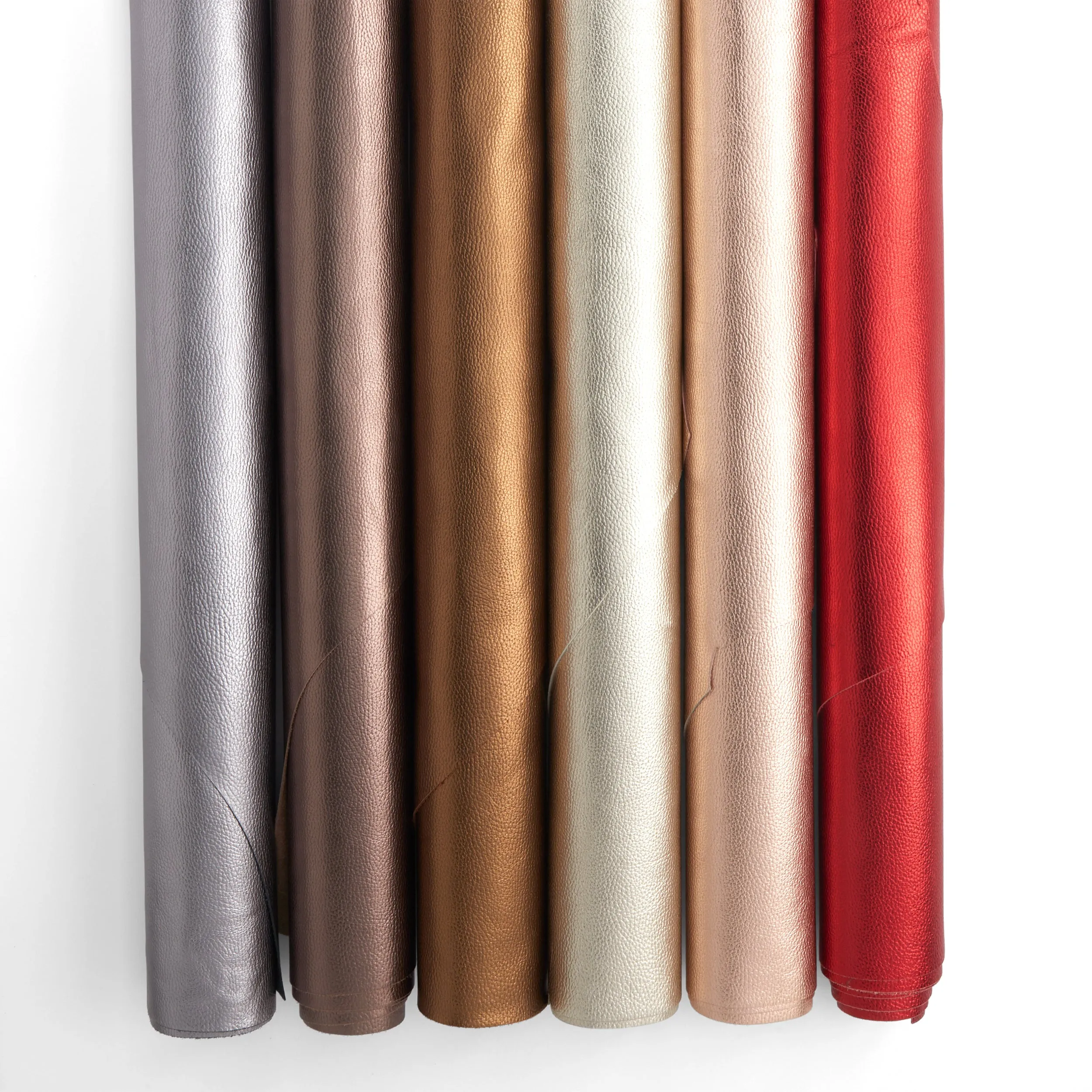 Italian Pebble Grain Metallic Side
