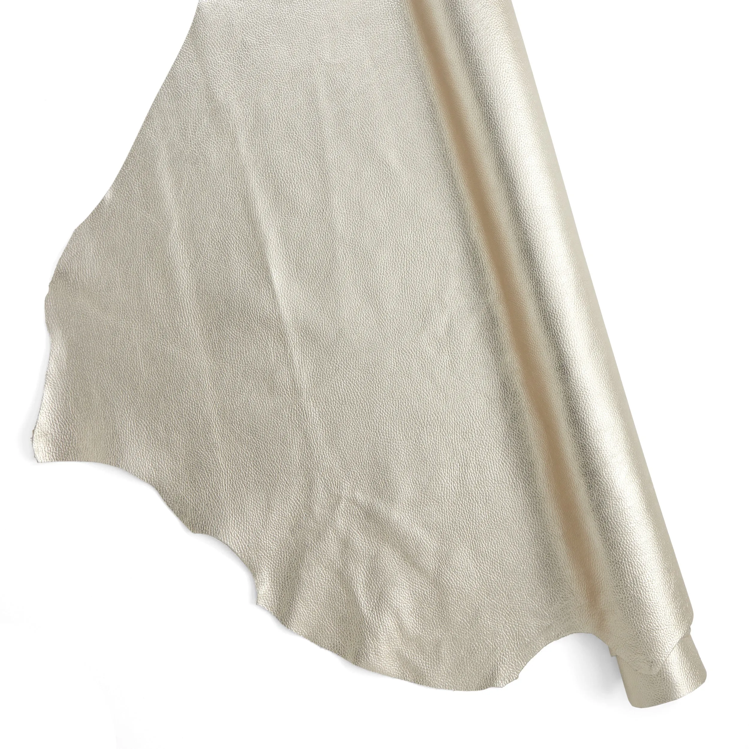 Italian Pebble Grain Metallic Side