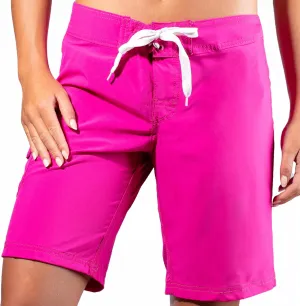 Kanu Surf Women's Marina Solid Stretch Boardshort (Reg & Plus Sizes)