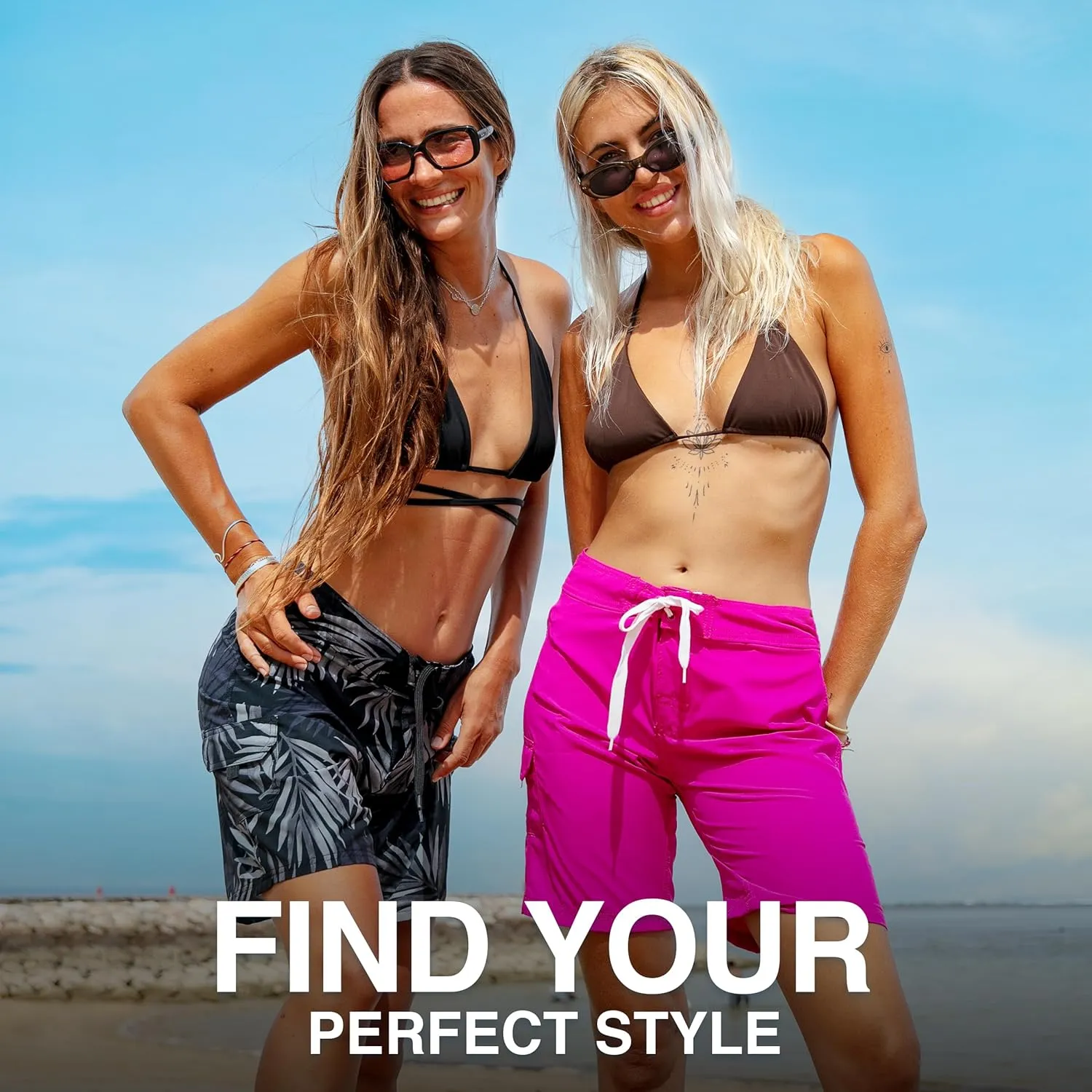 Kanu Surf Women's Marina Solid Stretch Boardshort (Reg & Plus Sizes)