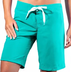 Kanu Surf Women's Marina Solid Stretch Boardshort (Reg & Plus Sizes)