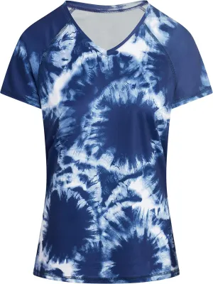 Kanu Surf Women's UPF 50  Short Sleeved Active Swim Shirt Rashguard & Workout Top