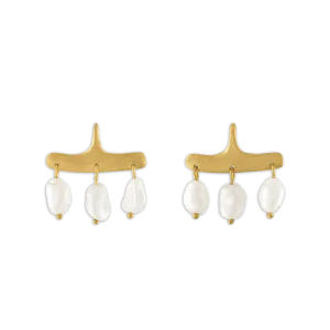 Keshi Pearl Syca Earrings