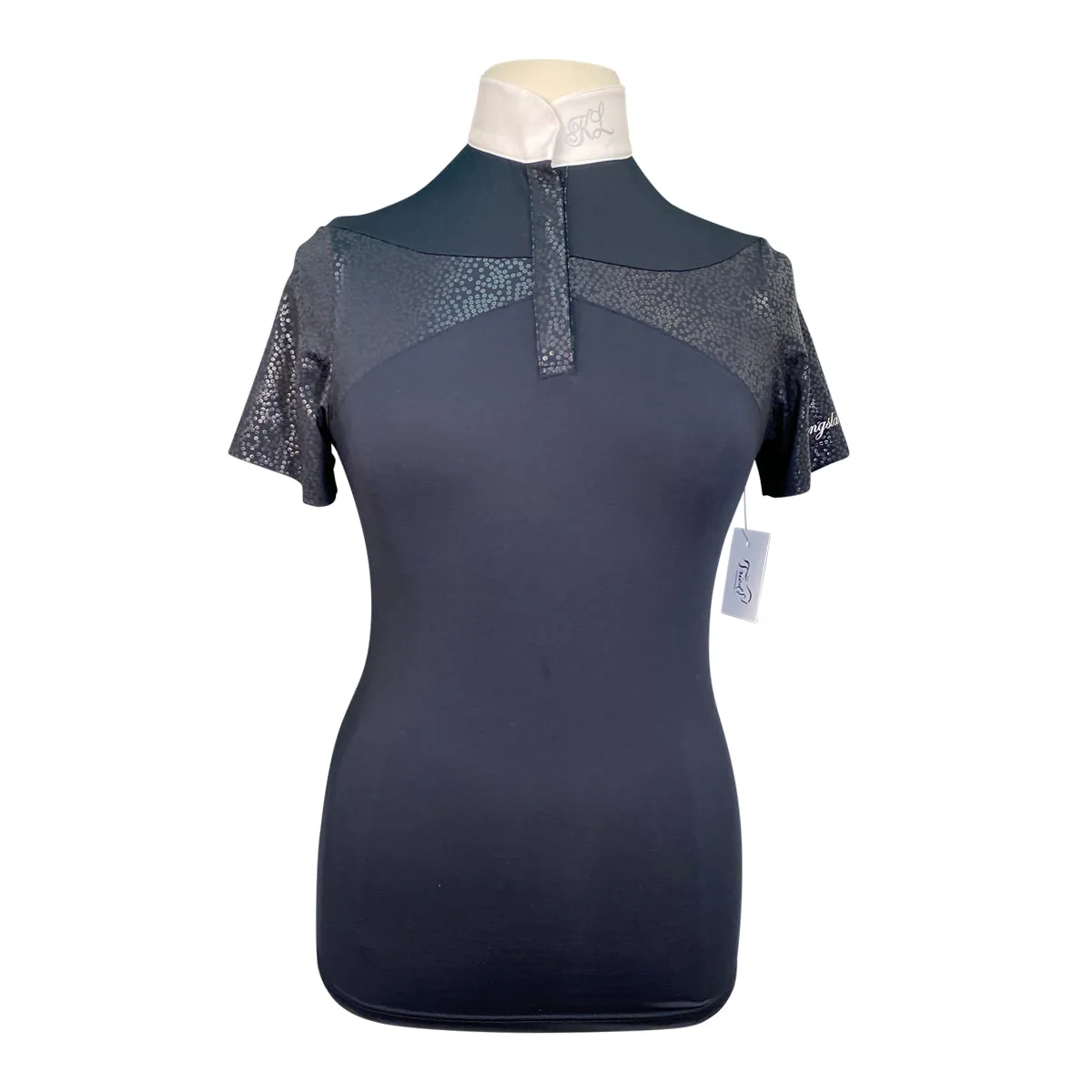 Kingsland Competition Shirt in Navy - Women's Large