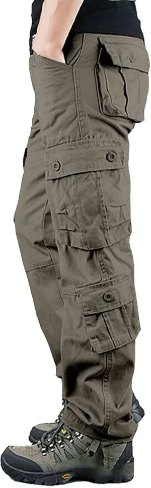 Knit Casual Pants for Men Men's Solid Color and Windproof and Rainproof Pants Winter Warm Training Active Track