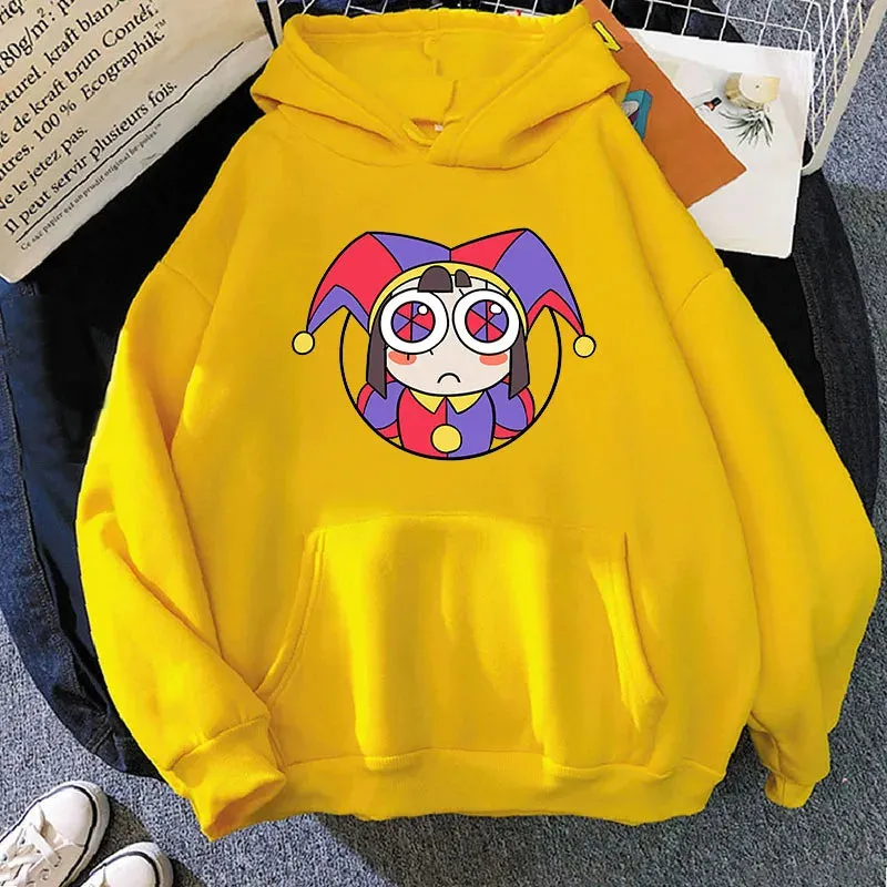 Lady Glams THE AMAZING DIGITAL CIRCUS Hoodie: Where Fashion Meets Whimsy