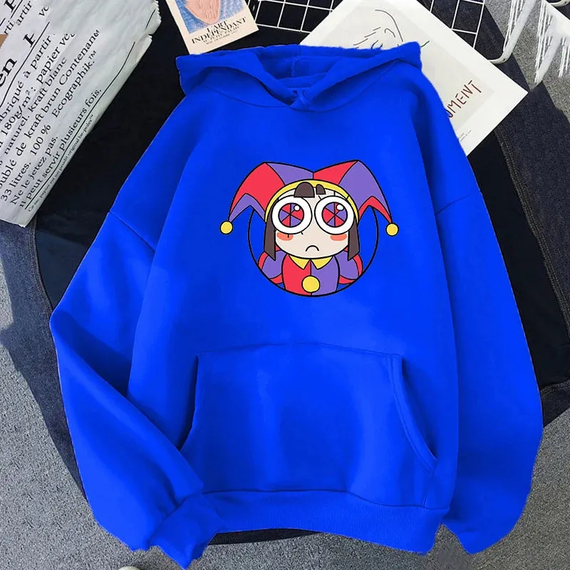Lady Glams THE AMAZING DIGITAL CIRCUS Hoodie: Where Fashion Meets Whimsy