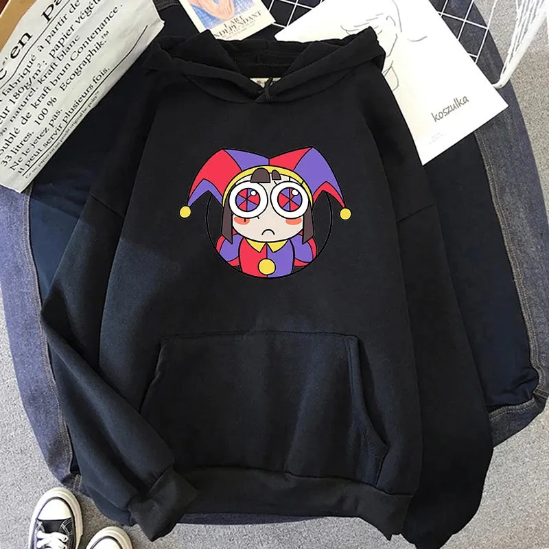 Lady Glams THE AMAZING DIGITAL CIRCUS Hoodie: Where Fashion Meets Whimsy