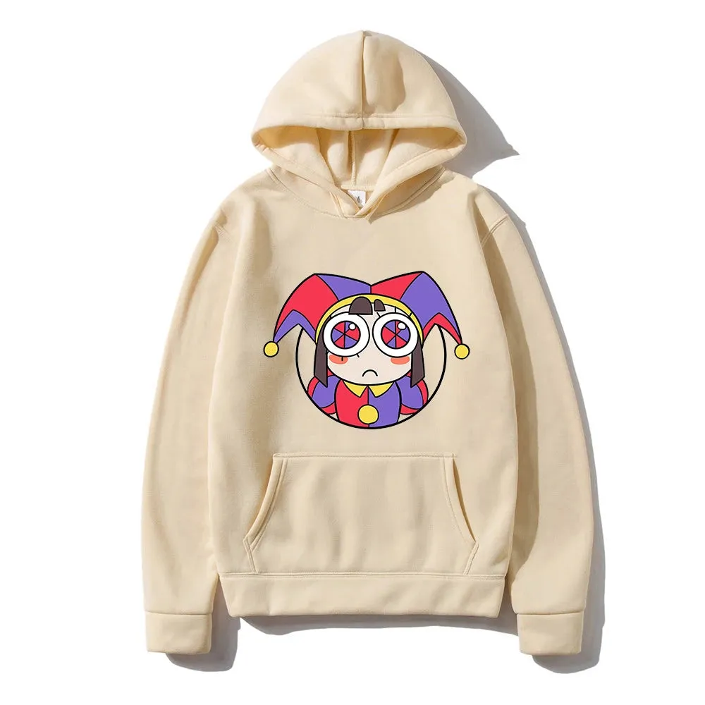 Lady Glams THE AMAZING DIGITAL CIRCUS Hoodie: Where Fashion Meets Whimsy