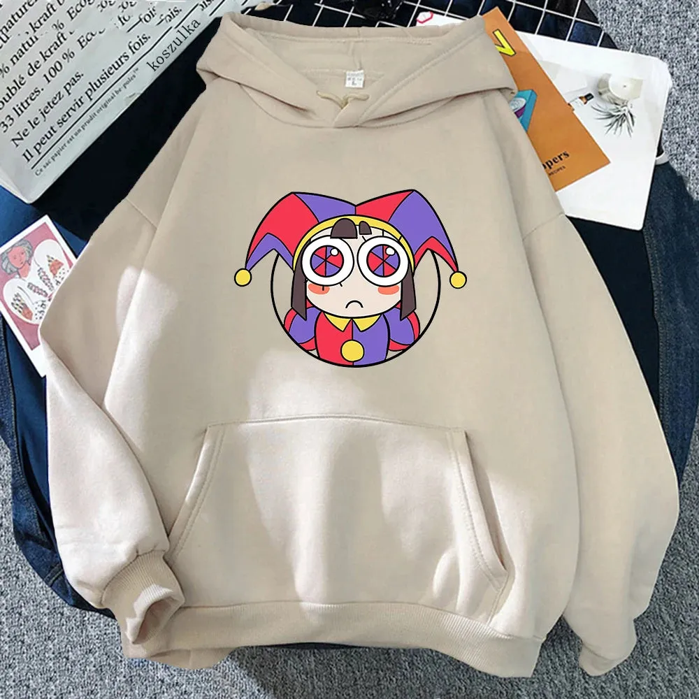 Lady Glams THE AMAZING DIGITAL CIRCUS Hoodie: Where Fashion Meets Whimsy