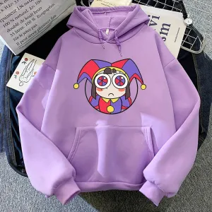 Lady Glams THE AMAZING DIGITAL CIRCUS Hoodie: Where Fashion Meets Whimsy